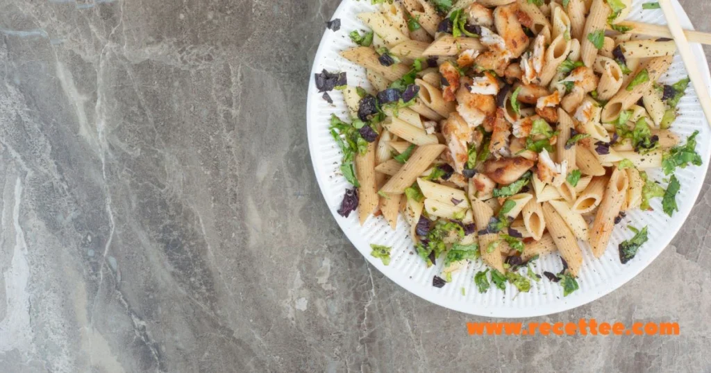 salade de pâtes froides simple