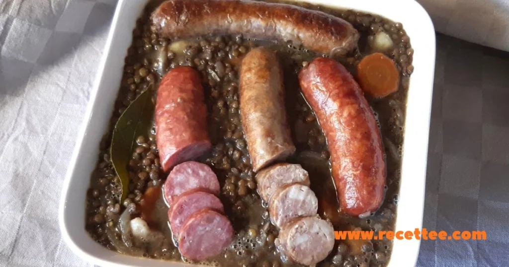 saucisse de morteau aux lentilles