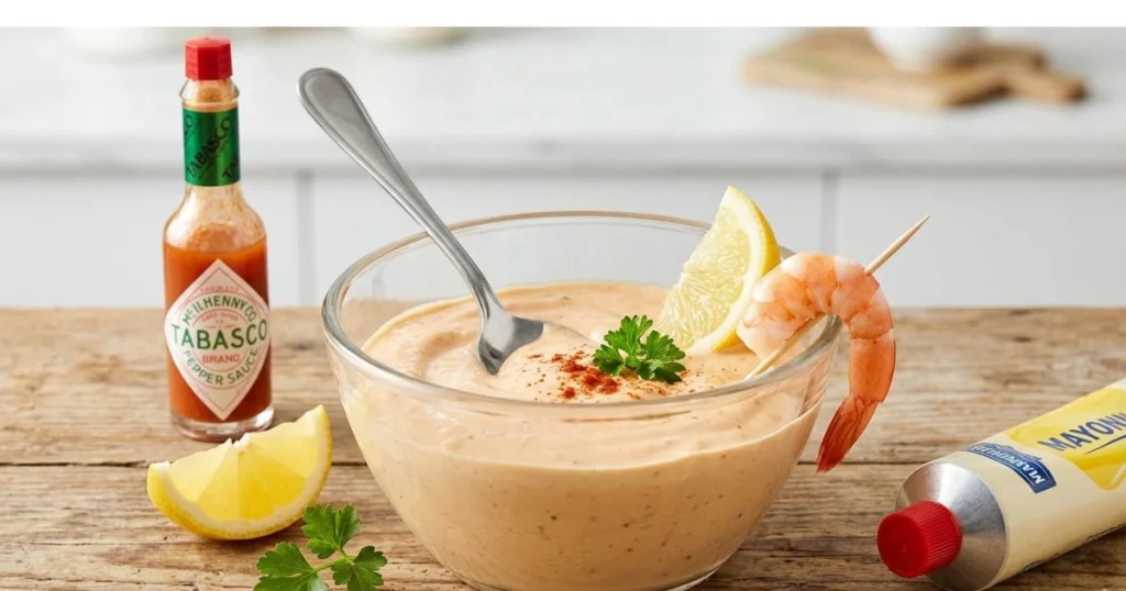 Image actuelle : Sauce cocktail simple et rapide