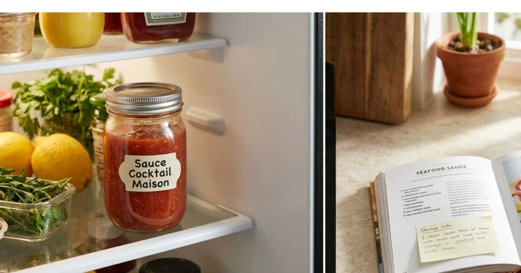 Sauce cocktail simple et rapide
