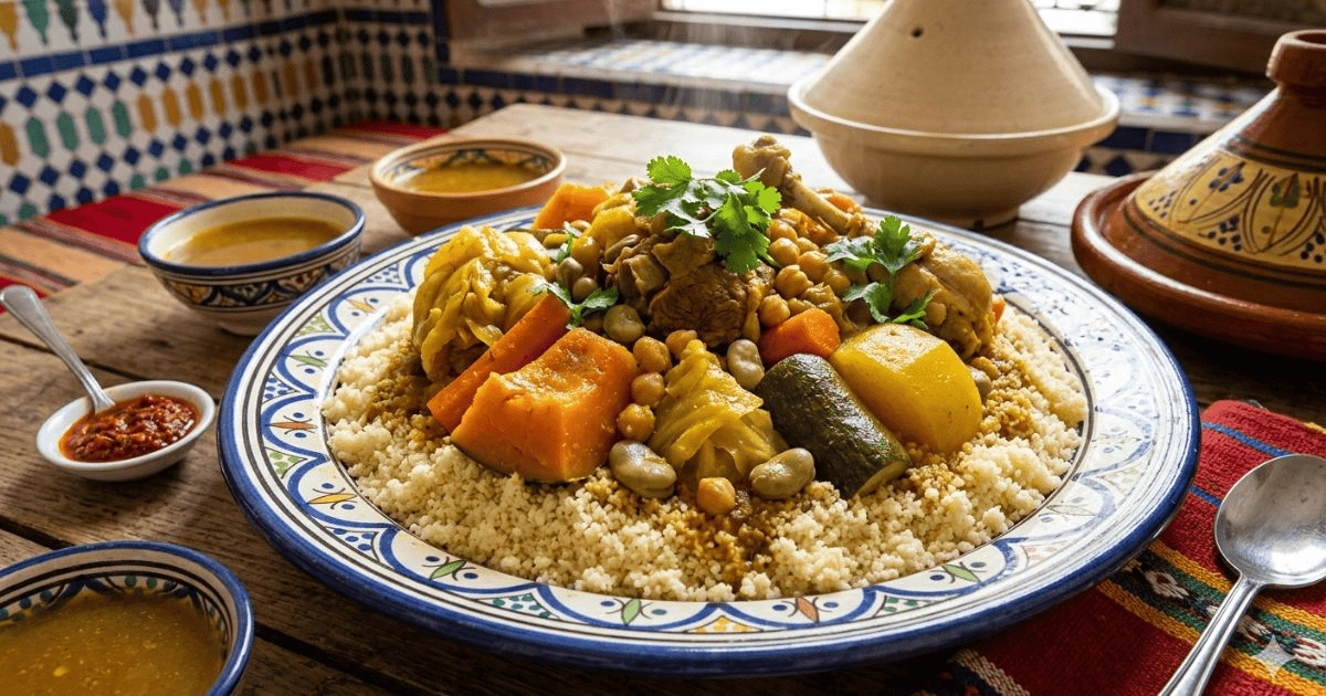 Véritable recette couscous