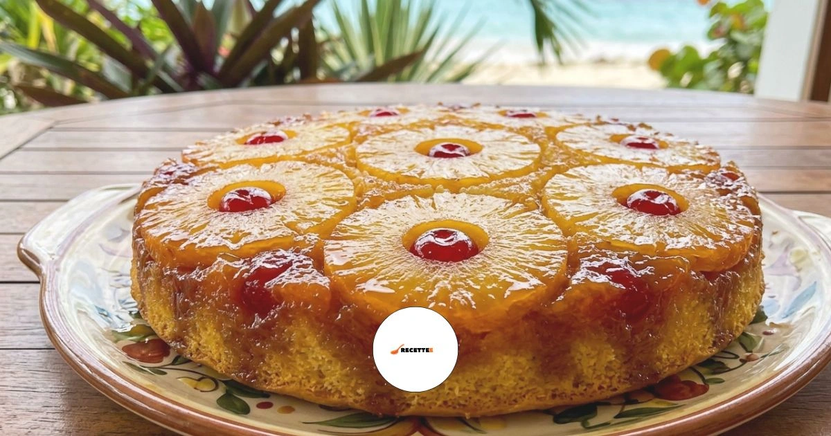 gateau à l'ananas antillais