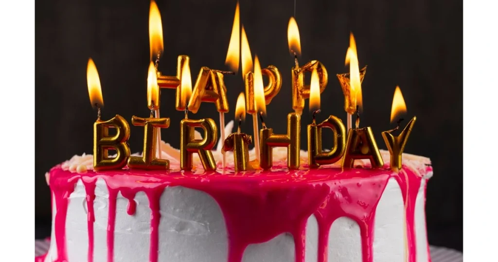Gateau d'anniversaire