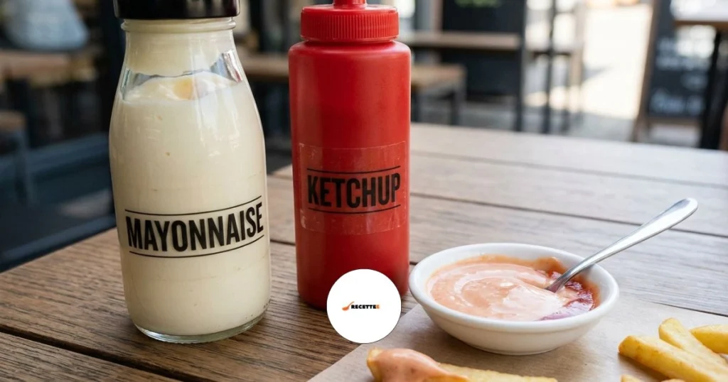 Image actuelle : mayonnaise ketchup sauce