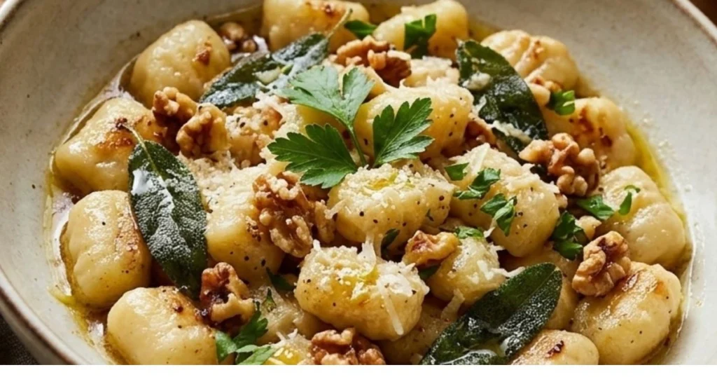 recette avec gnocchi
