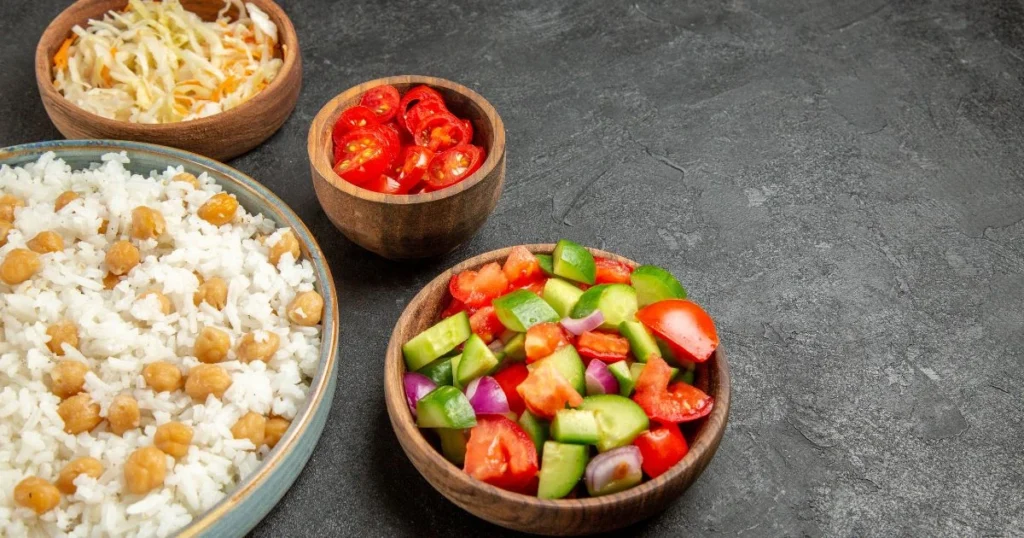riz en salade