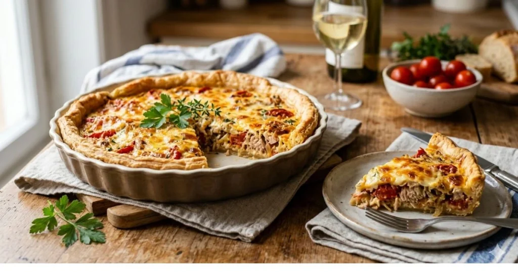 tarte au thon
