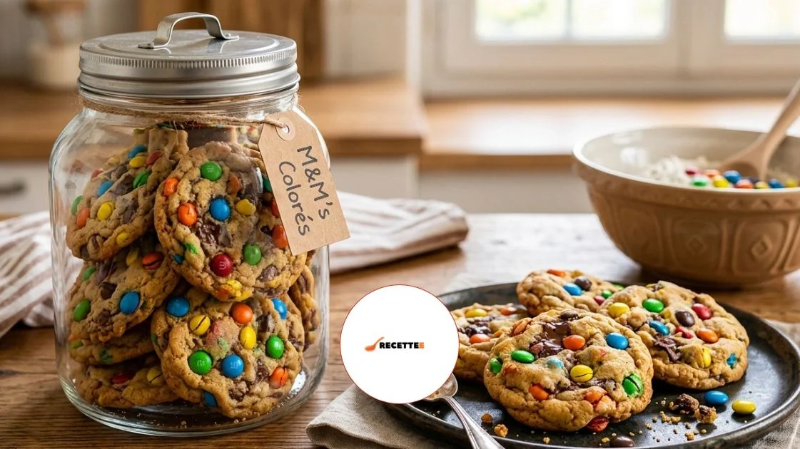 Cookies M&M's Colorés
