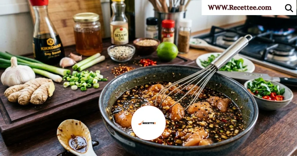 Marinade Asiatique Sucrée-Salée