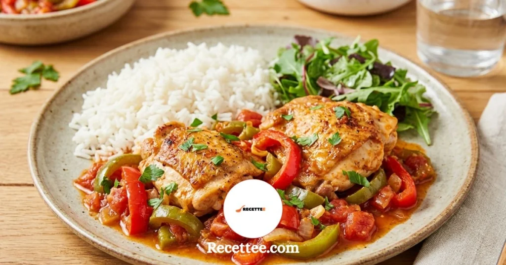 Poulet Basquaise Légère