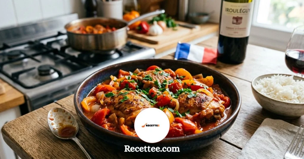 Poulet Basquaise Rapide