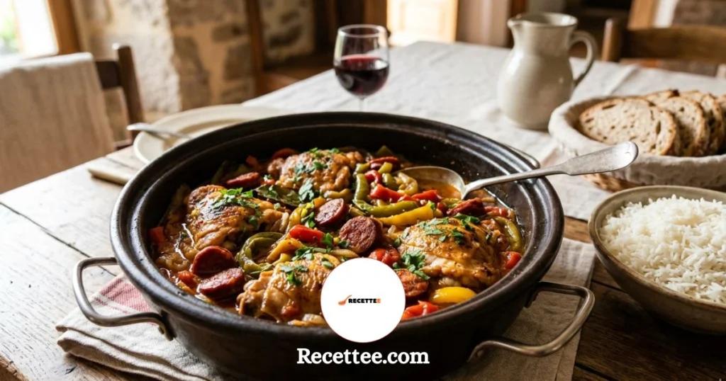 Poulet Basquaise au Chorizo