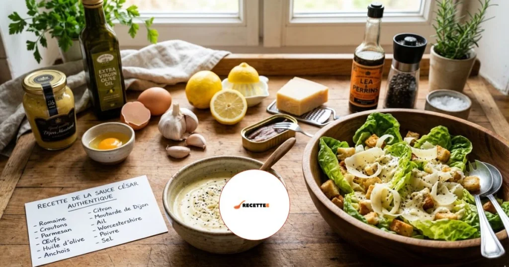 Recette de la Sauce César Authentique 