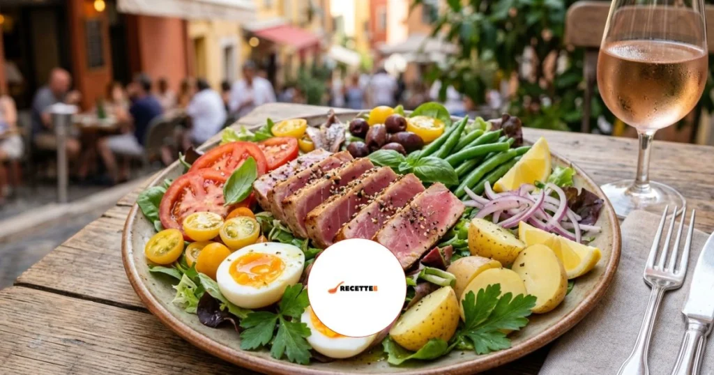 Salade Niçoise végétarienne