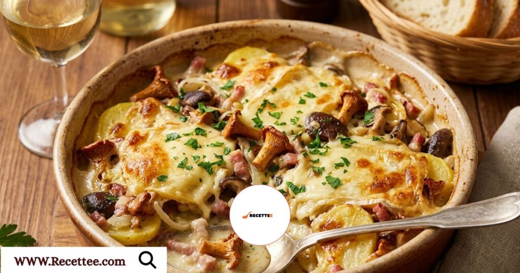 Tartiflette aux Champignons